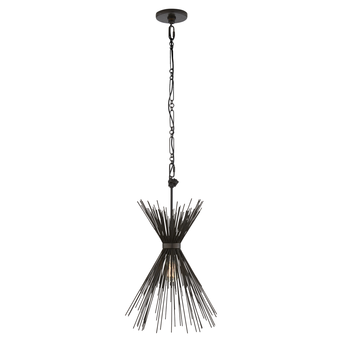 Strada Small Pendant - Aged Iron