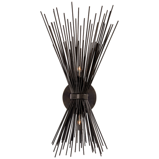 Strada Small Sconce - Aged Iron