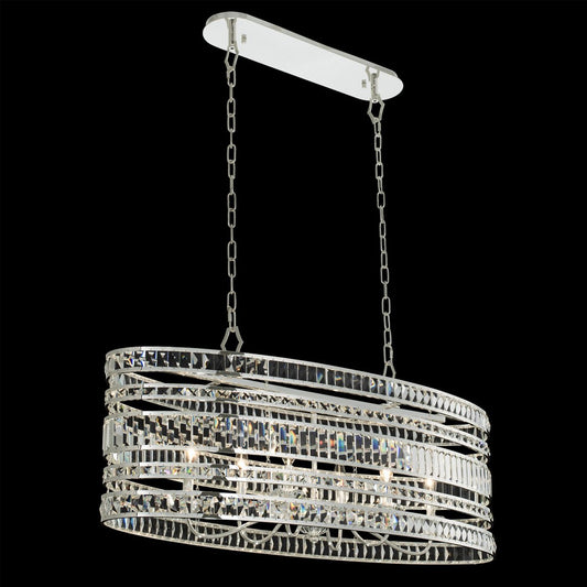 Strato Linear Suspension - Polished Silver Finish