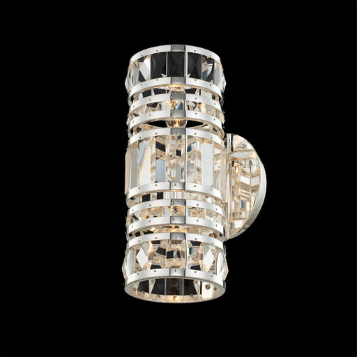 Strato Wall Sconce - Polished Silver Finish