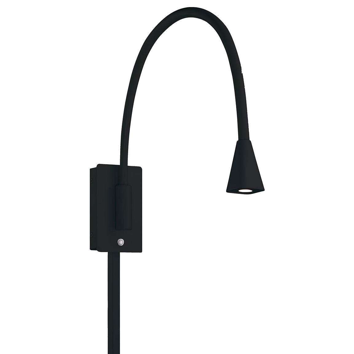 Stretch Swingarm Wall Sconce - Black Finish