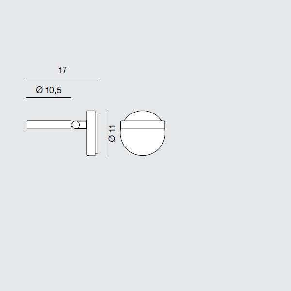String H0 Wall Light