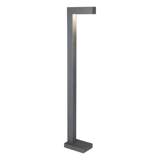 Strut Bollard Landscape Light - Charcoal Finish