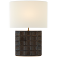 Load image into Gallery viewer, Struttura Medium Table Lamp - Crystal Bronze Finish
