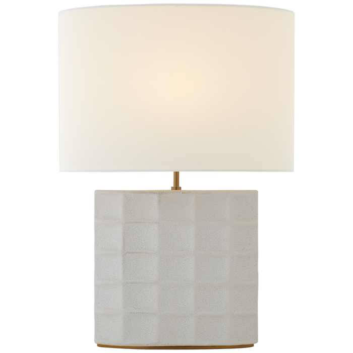 Struttura Medium Table Lamp - Porous White Finish
