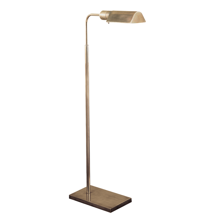 Studio Adjustable Floor Lamp - Antique Nickel Finish
