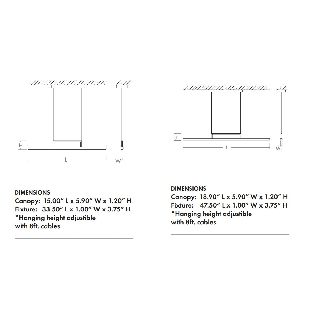 Stylus Linear Pendant