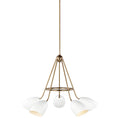 Load image into Gallery viewer, Summer Chandelier - Matte White Finish
