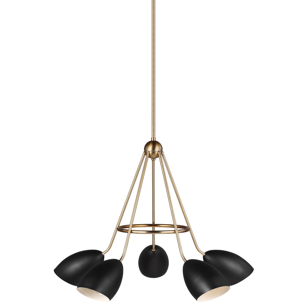 Summer Chandelier - Midnight Black Finish