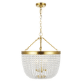 Load image into Gallery viewer, Summerhill Small Pendant - Burnished Brass Finish
