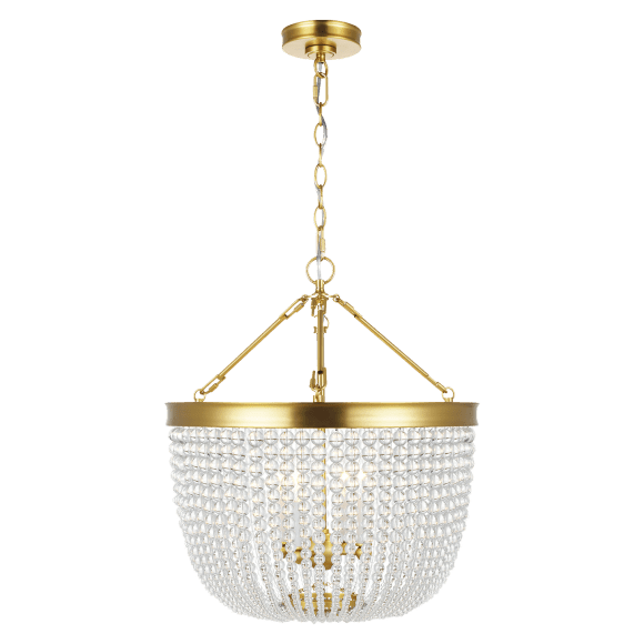 Summerhill Small Pendant - Burnished Brass Finish