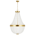 Load image into Gallery viewer, Summerhill Medium Chandelier - Burnished Brass Finish
