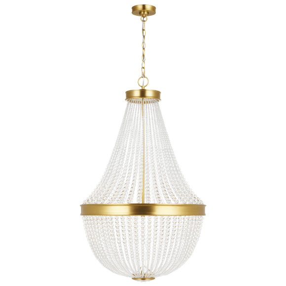 Summerhill Medium Chandelier - Burnished Brass Finish