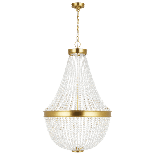 Summerhill Medium Chandelier - Burnished Brass Finish