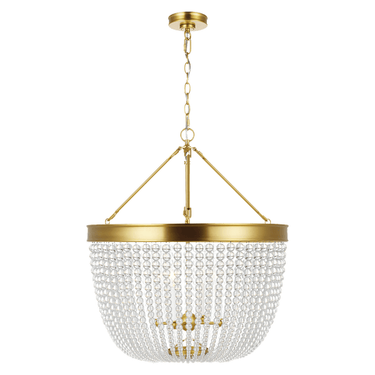 Summerhill Large Pendant - Burnished Brass Finish