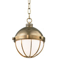 Load image into Gallery viewer, Sumner Small Pendant - Aged Brass Finish
