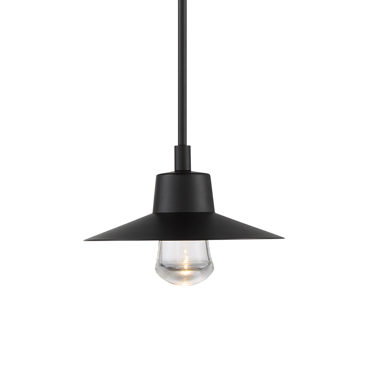 Suspense Outdoor LED Pendant - Black Finish