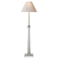 Load image into Gallery viewer, Swedish Column Buffet Lamp Crystal
