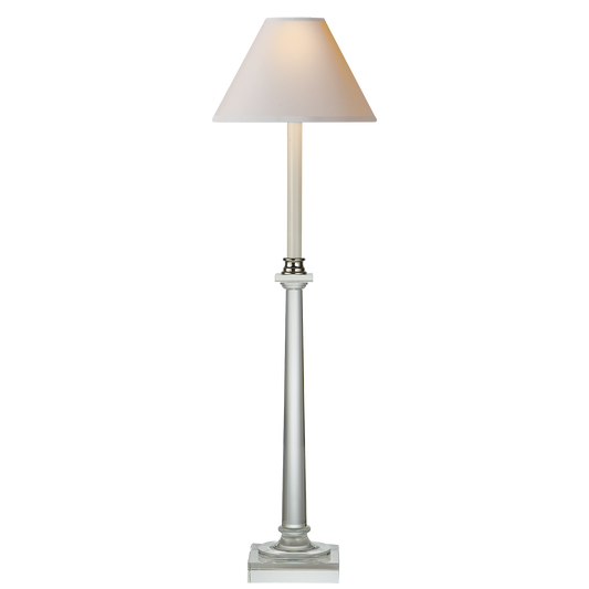 Swedish Column Buffet Lamp Crystal