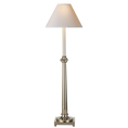 Load image into Gallery viewer, Swedish Column Buffet Lamp Polished Nickel
