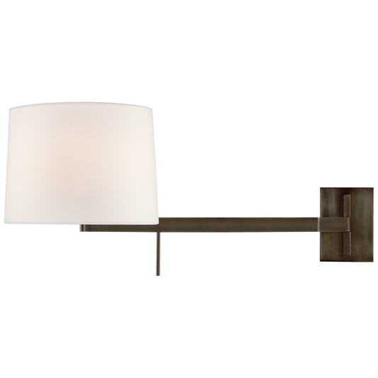 Sweep Right Articulating Sconce - Bronze Finish