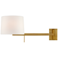 Load image into Gallery viewer, Sweep Right Articulating Sconce - Soft Brass Finish
