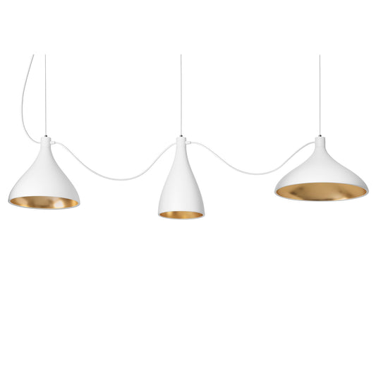 Swell String 3 Mixed Modular Suspension Light - White