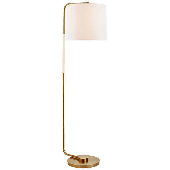 Swing Articulating Floor Lamp - Soft Brass