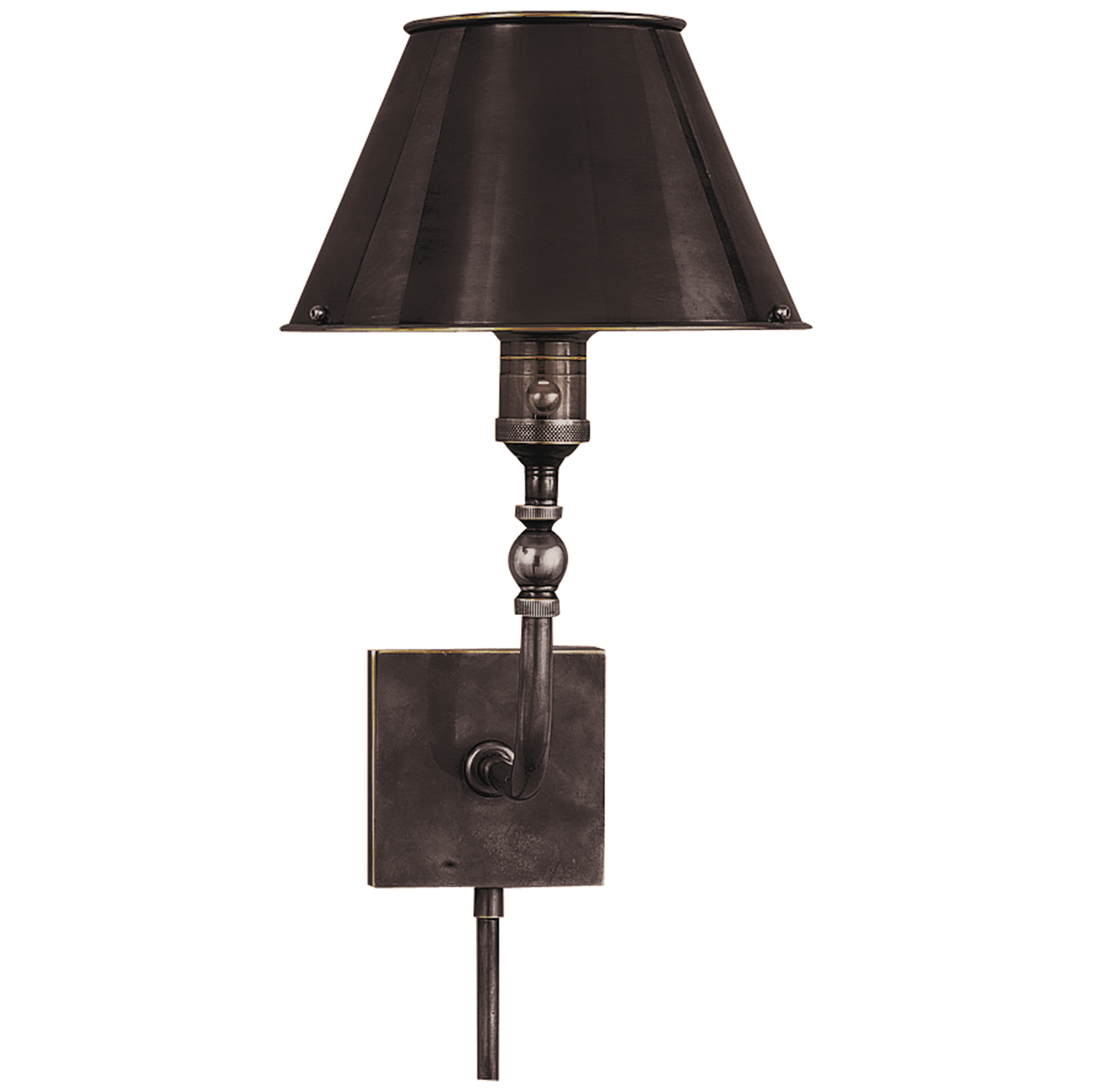 Swivel Head Wall Lamp - Bronze Finish