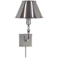 Load image into Gallery viewer, Swivel Head Wall Lamp - Polished Nickel Finish
