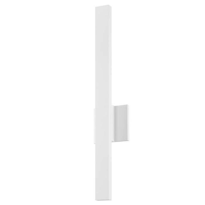 Sword Outdoor LED Wall Sconce - White