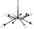 Load image into Gallery viewer, Synapse LED Chandelier - Black Finish
