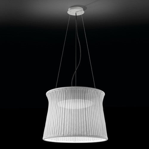 Syra 60 Outdoor Pendant Light - White