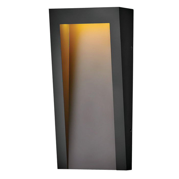 Taper Medium LED Outdoor Wall Sconce - Textured Black Finish