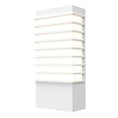 Load image into Gallery viewer, Tawa 13" LED Outdoor Wall Sconce - Textured White Finish
