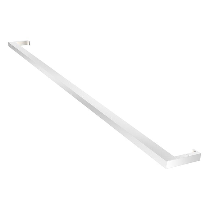 Thin-Line 48" LED Indirect Wall Bar - Bright Satin Aluminum