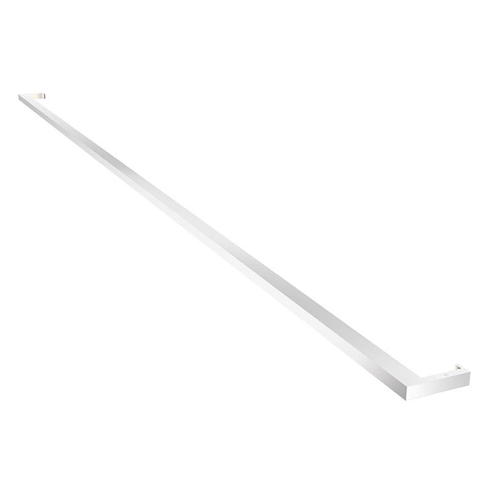 Thin-Line 96" LED Indirect Wall Bar - Bright Satin Aluminum