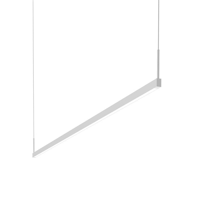 THIN-LINE 72" ONE-SIDED PENDANT - Satin White