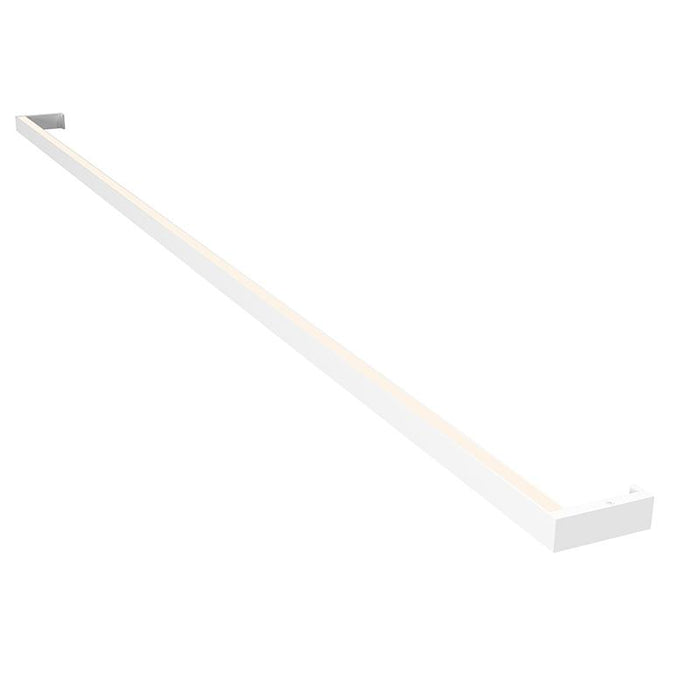 Thin-Line One-Sided 72" LED Wall Bar - Bright Satin Aluminum