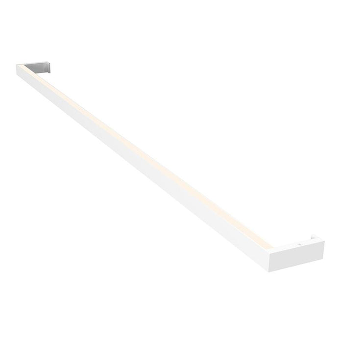 Thin-Line One-Sided 48" LED Wall Bar - Satin White