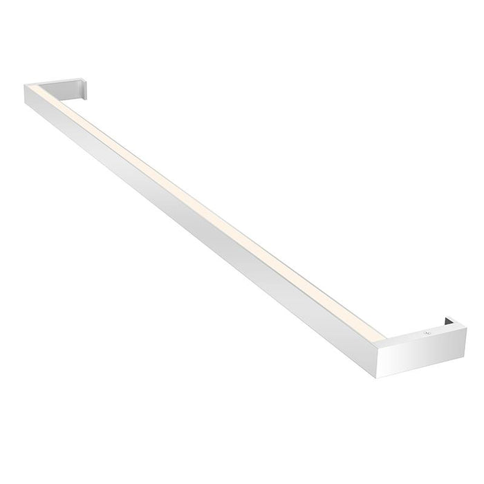 THIN-LINE 36" TWO-SIDED WALL LIGHT - Bright Satin Aluminum
