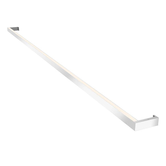 THIN-LINE 72" TWO-SIDED WALL LIGHT - Bright Satin Aluminum