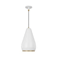 Load image into Gallery viewer, Clasica Small Pendant - Matte White Finish
