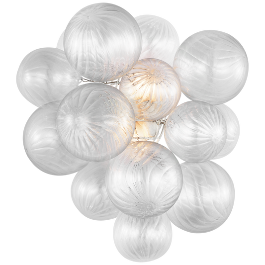 Talia Medium Sconce Plaster White