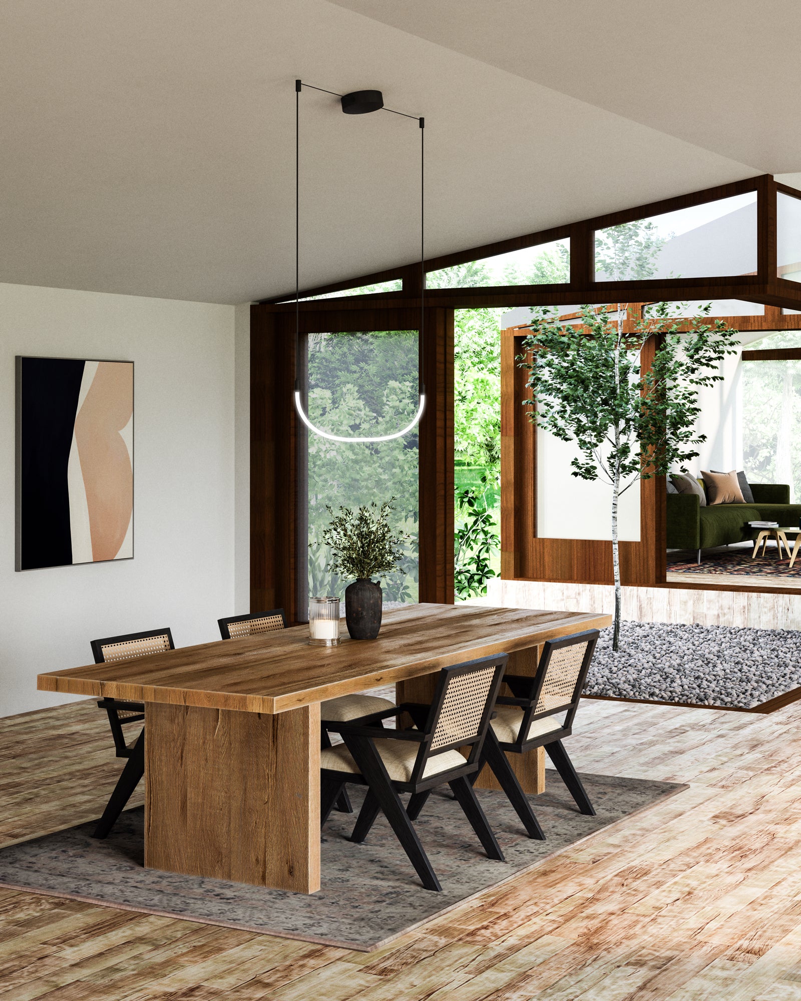 Talis LED Linear Suspension - Display