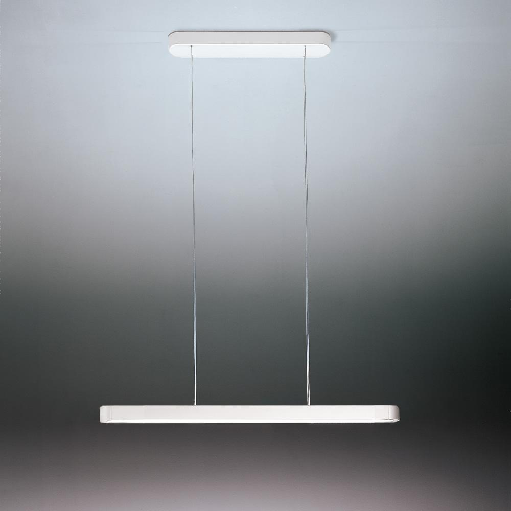 Talo Large LED Linear Suspension - White Finish