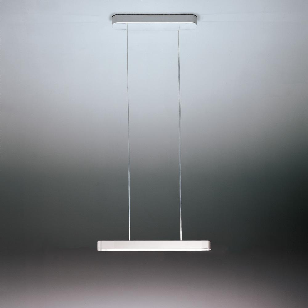 Talo Small LED Linear Suspension - Silver Gray Finish