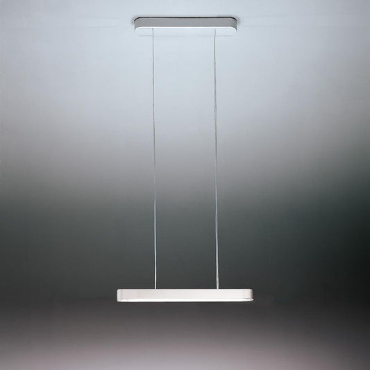 Talo Small LED Linear Suspension - Silver Gray Finish