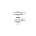 Load image into Gallery viewer, Talo LED Mini Wall Light - Diagram
