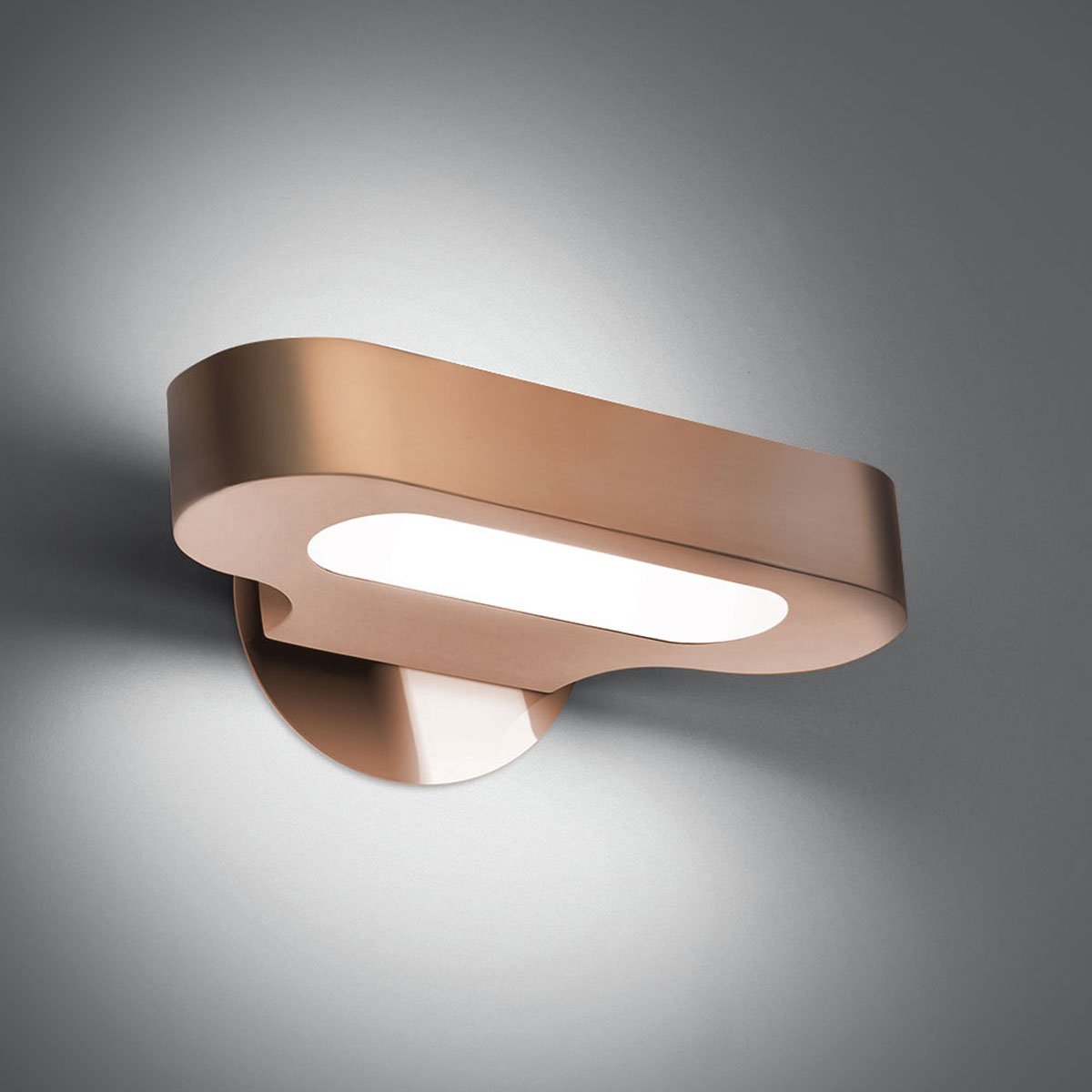 Talo LED Mini Wall Light - Satin Copper Finish